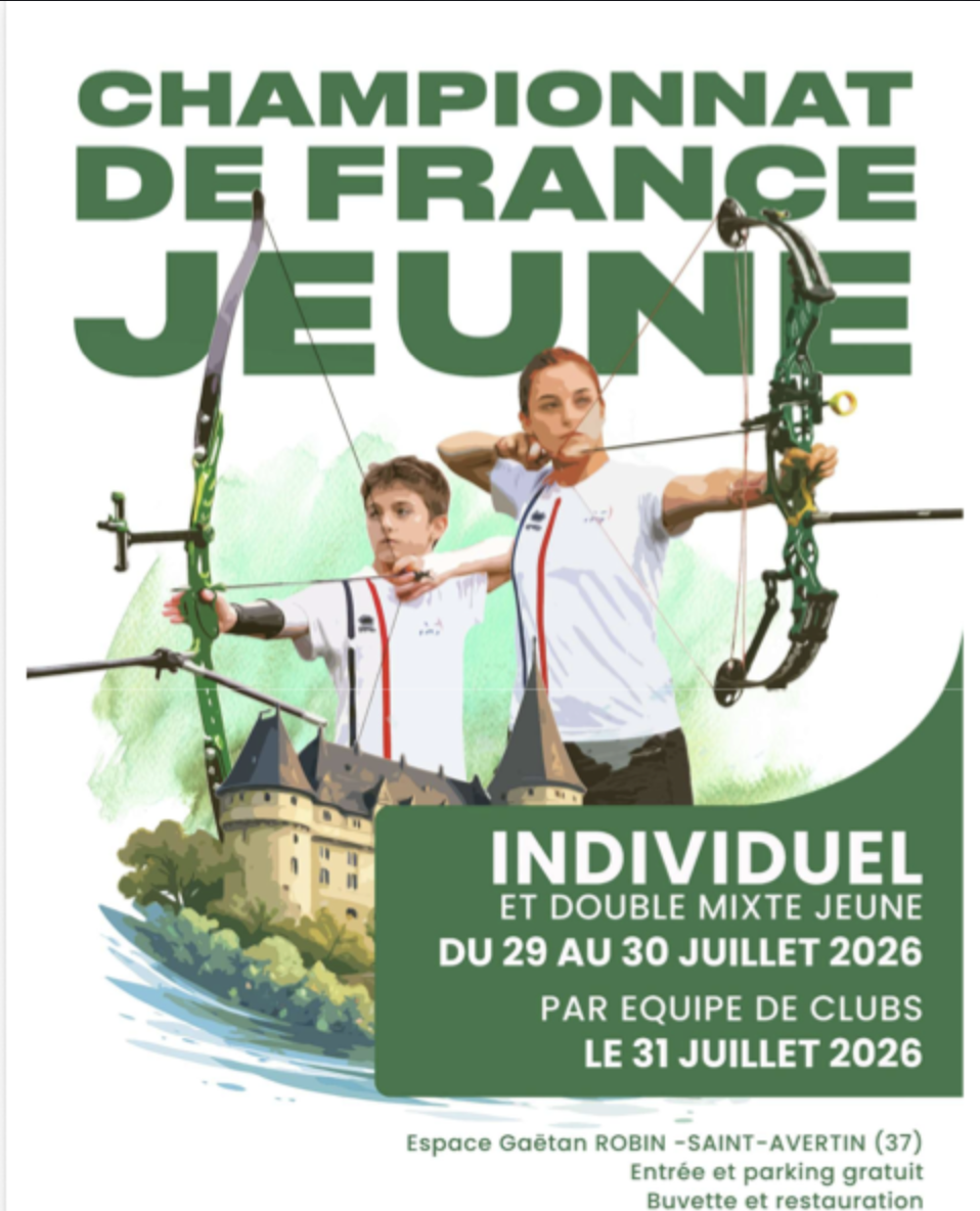 CHAMPIONNAT DE FRANCE JEUNE ET ÉLITE TAE à SAINT AVERTIN DU 29 AU 30 JUILLET 2026