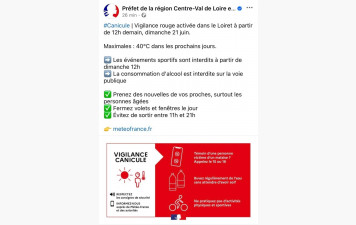 Vague de chaleur : les mesures nécessaires
