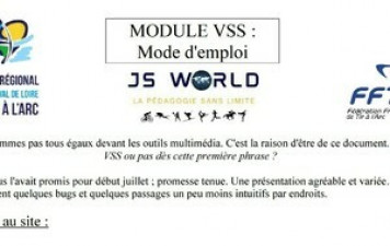 Une aide pour le module VSS (violences sexistes et sexuelles)