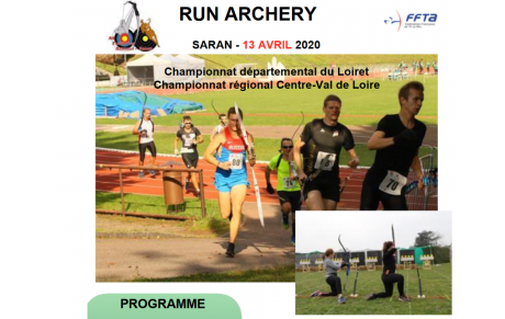 Run Archery Fleury/Saran 13 Avril 2020