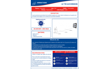 Une reprise ludique en club grâce aux animations